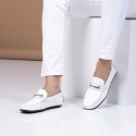 M10 Blanc Cuir