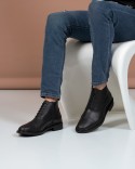 Boots Noir Cuir