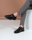 Derby Noir Cuir