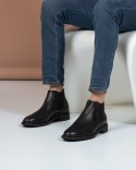 Boots Noir Cuir