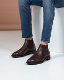 Boots Marron Cuir