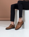 Derby Camel Cuir