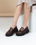 Derby Marron Cuir